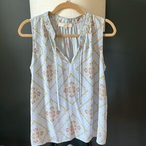 Loft Floral Shell Top